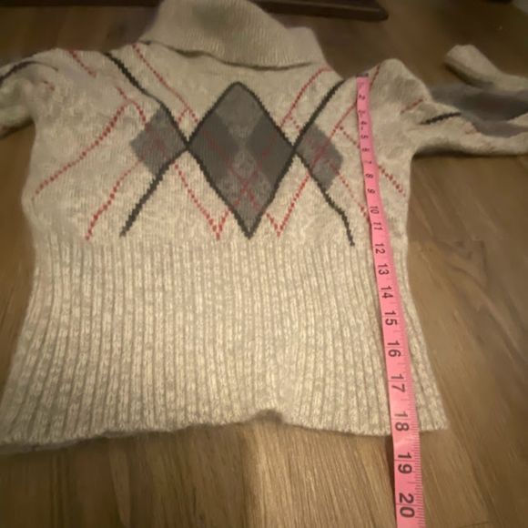 Excursion Cowl Wool Turtleneck Sweater S - Picture 4 of 5